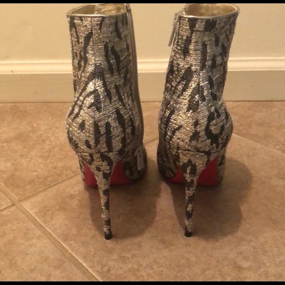 Louboutin leopard booties - Picture 5 of 6